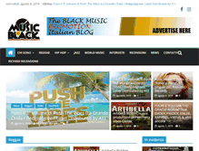 Tablet Screenshot of musicinblack.org